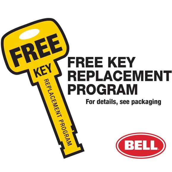 BELL Ballistic 610 Cable Key Lock - Picture 5 of 6